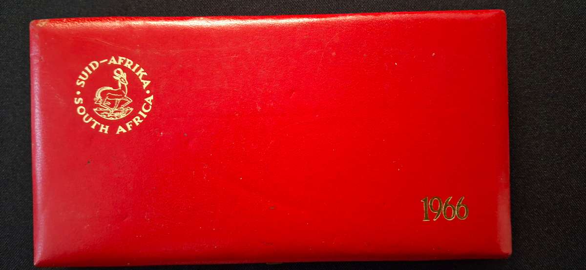 1966 RSA COMPLETE  SET WITH SOUTH AFRICA AND SUID AFRIKA COINS NO GOLD COINS