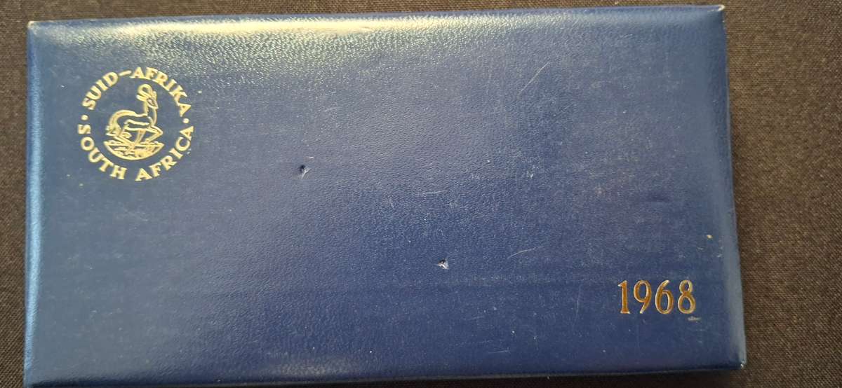 1968 RSA COMPLETE  SET WITH SOUTH AFRICA AND SUID AFRIKA COINS