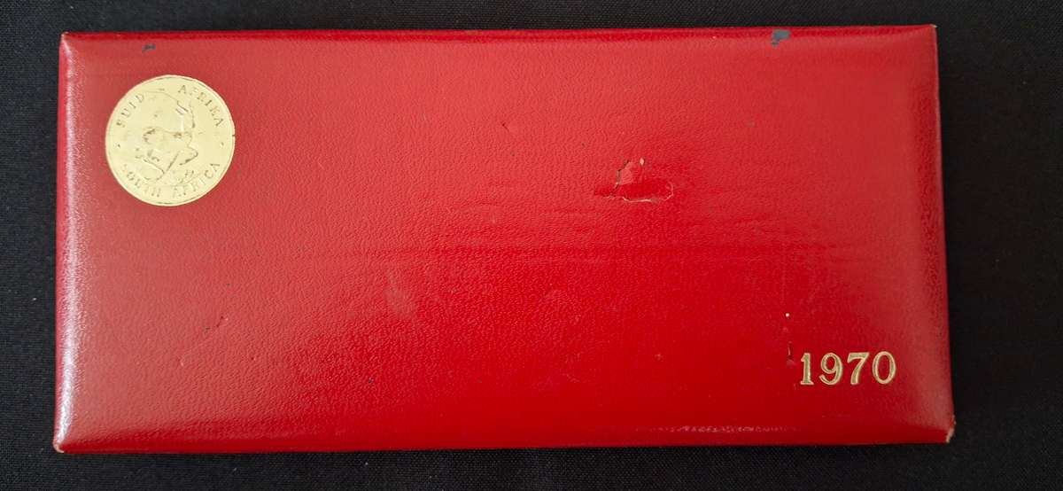 1970 RSA PROOF SET WITH SILVER R1 NO GOLD COINS
