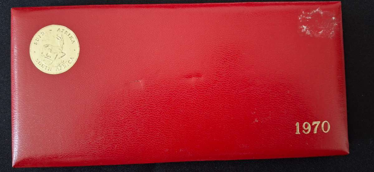 1970 RSA PROOF SET WITH SILVER R1 NO GOLD COINS