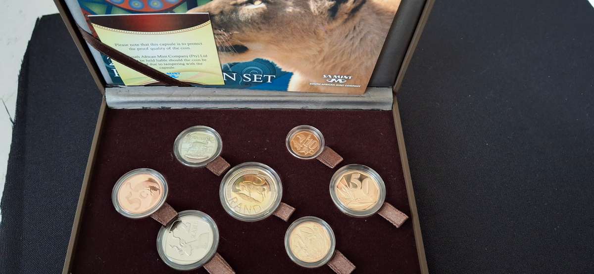 2011 SOUTH AFRICA PROOF COIN SET IN ORIGINAL MINT BOX