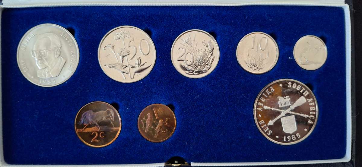 1985 SOUTH AFRICA PROOF SET