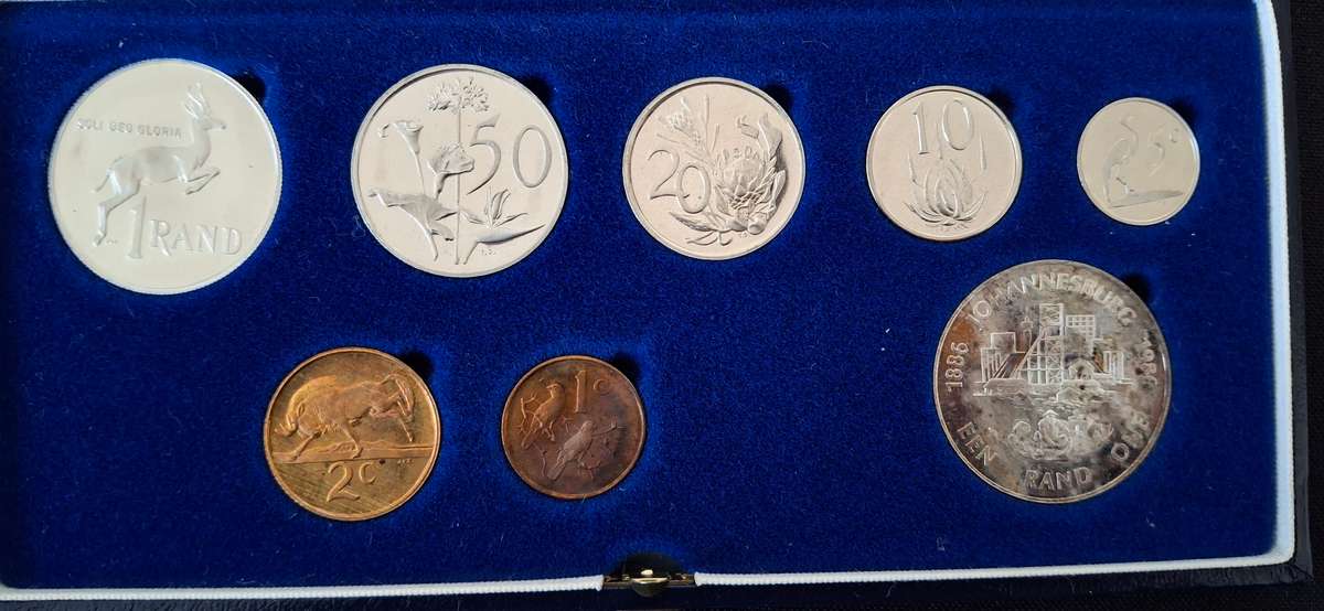 1986 SOUTH AFRICA PROOF SET