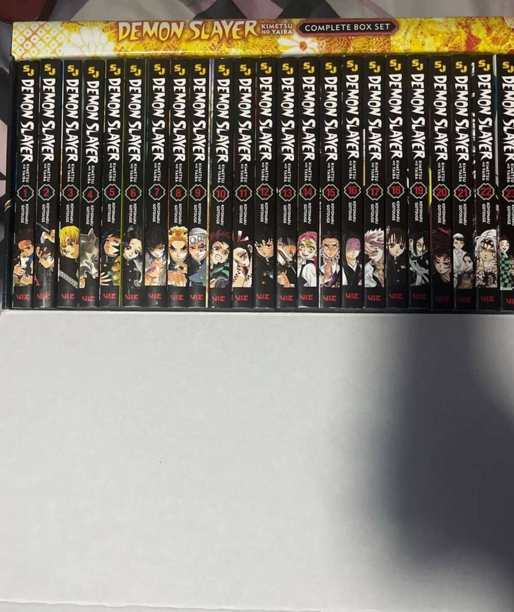 Demon Slayer - Complete Manga Boxset Vol 1 to 23