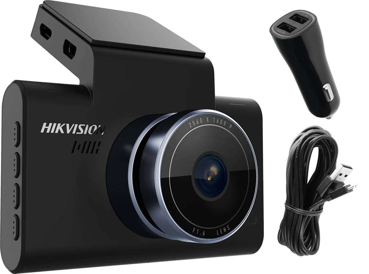 Hikvision C6 Pro Dash Camera - 1600p Ultra HD with ADAS & 4 Inch HD Screen
