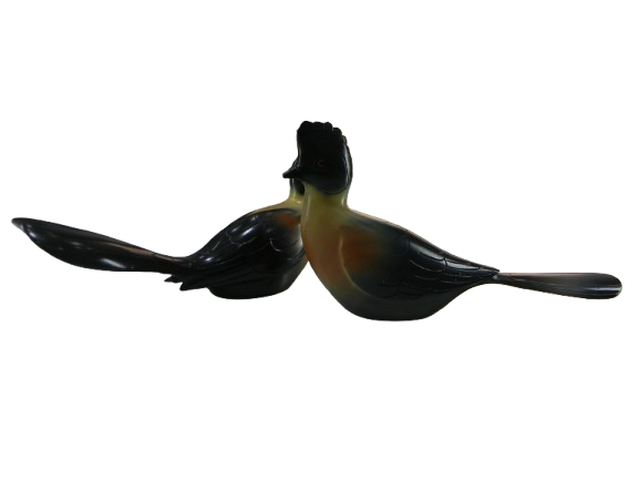 WOODEN BIRDS - THE BIRDS OF AFRICA COLLECTION - KNYSNA LOURIE Couples