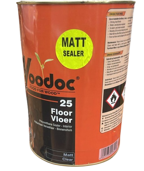 WOODOC 25 FLOOR MATT Clear  5L