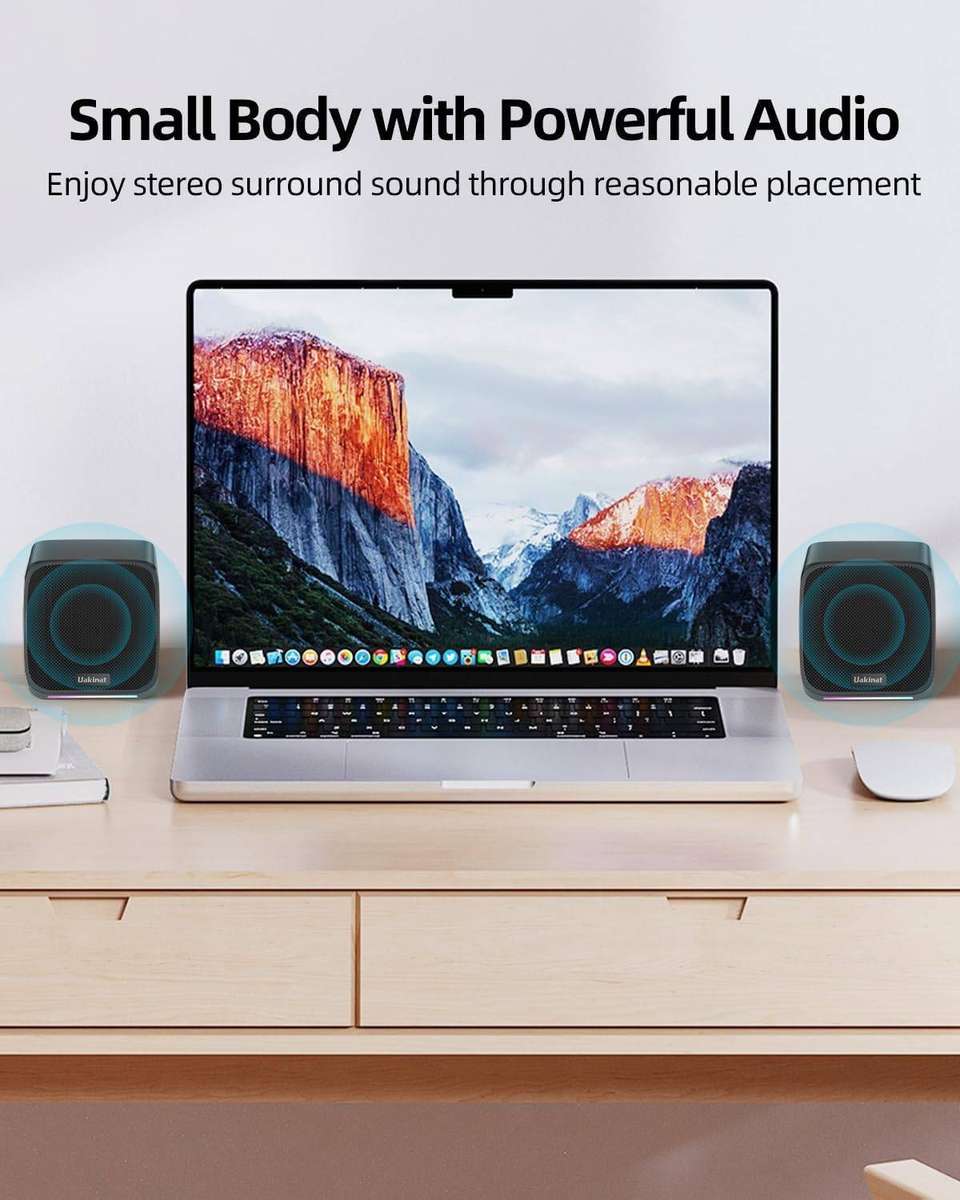 Computer Speakers USB Powered 3.5mm