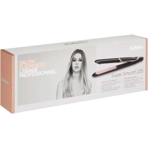 BaByliss Ultra-Fast Titanium-Ceramic Styler | Super Ionic Frizz Control | 235°C Pro Performance