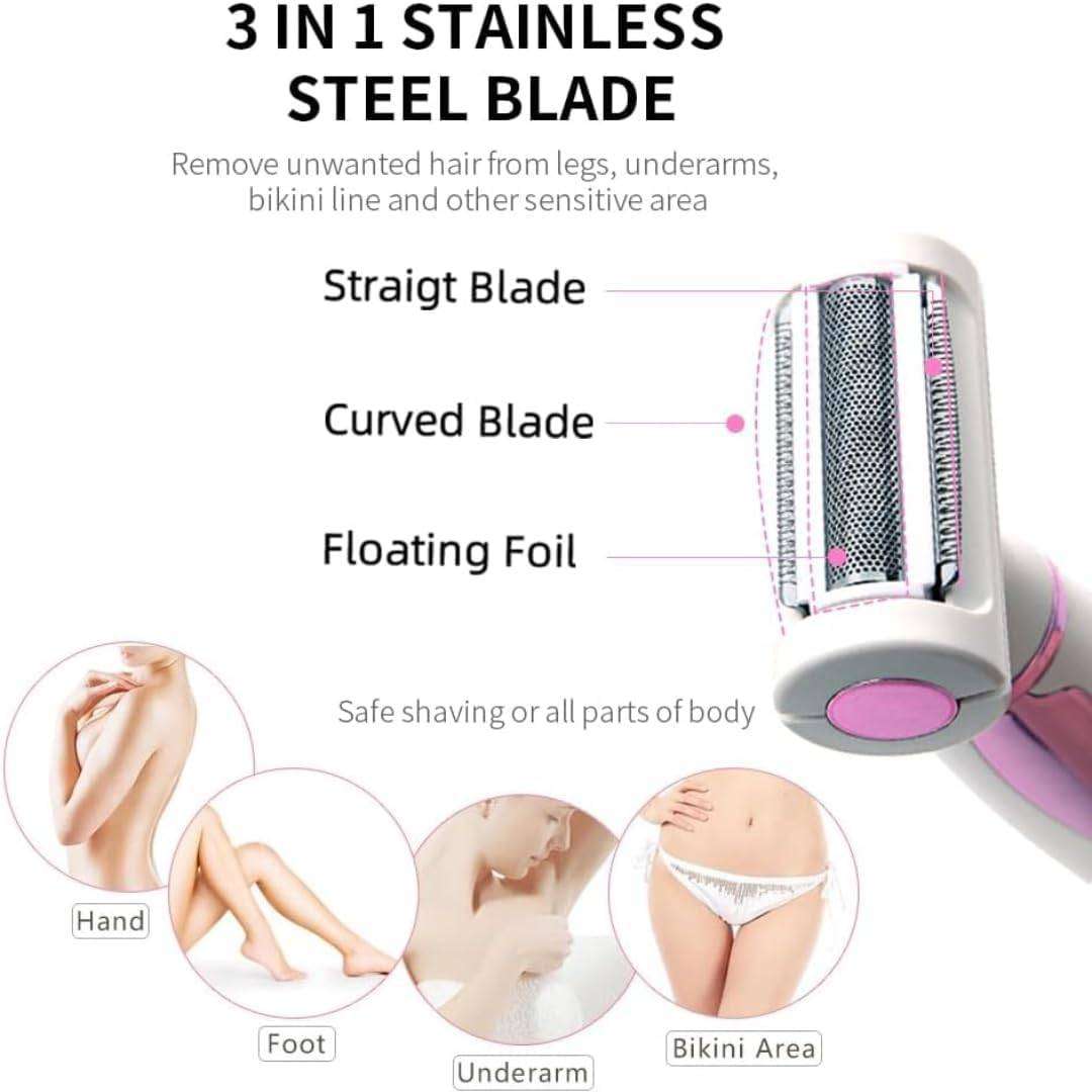 4 in 1 Electric Shaver for Women Rechargeable