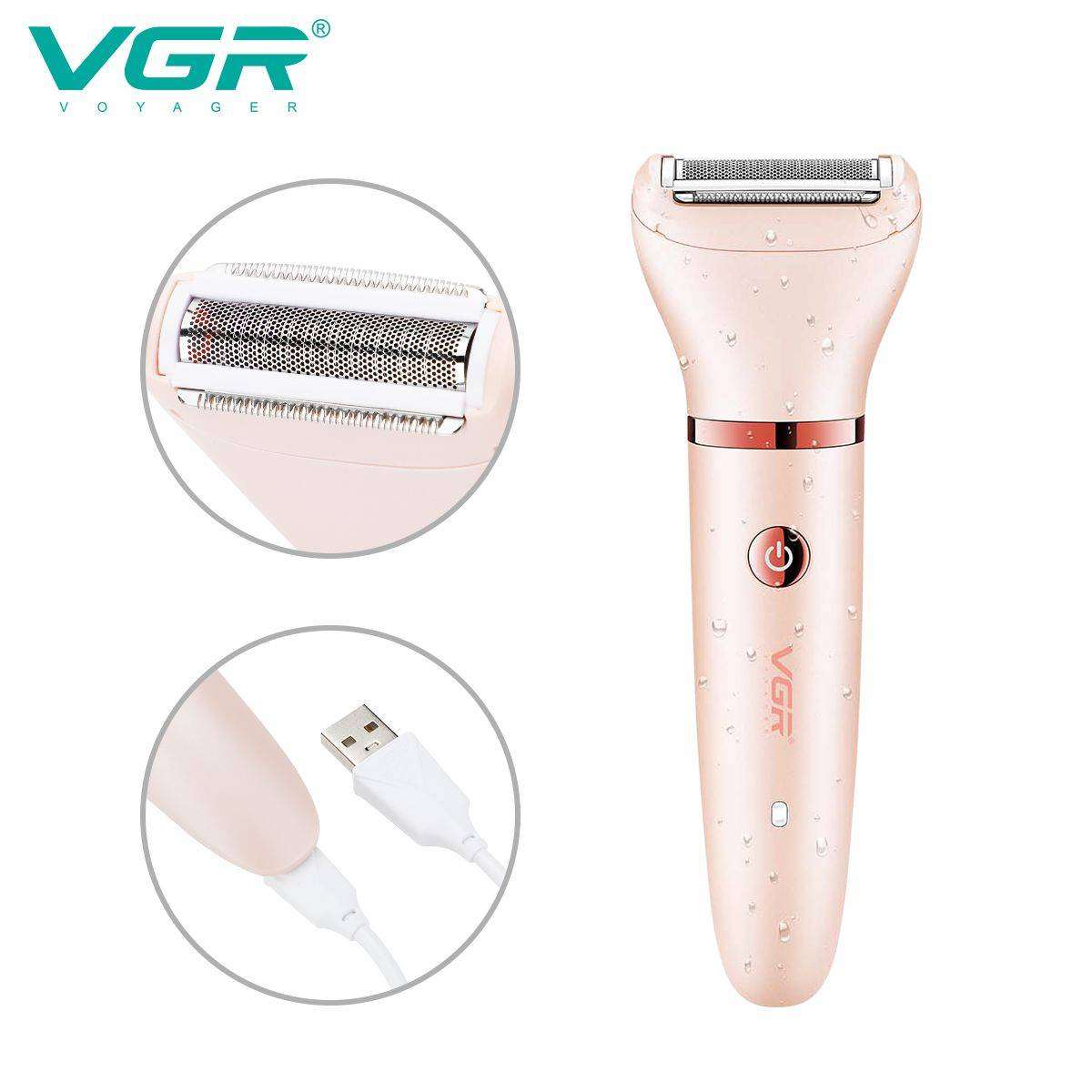 3 in 1 Professional Electric Lady Shaver Trimmer Grooming Set
