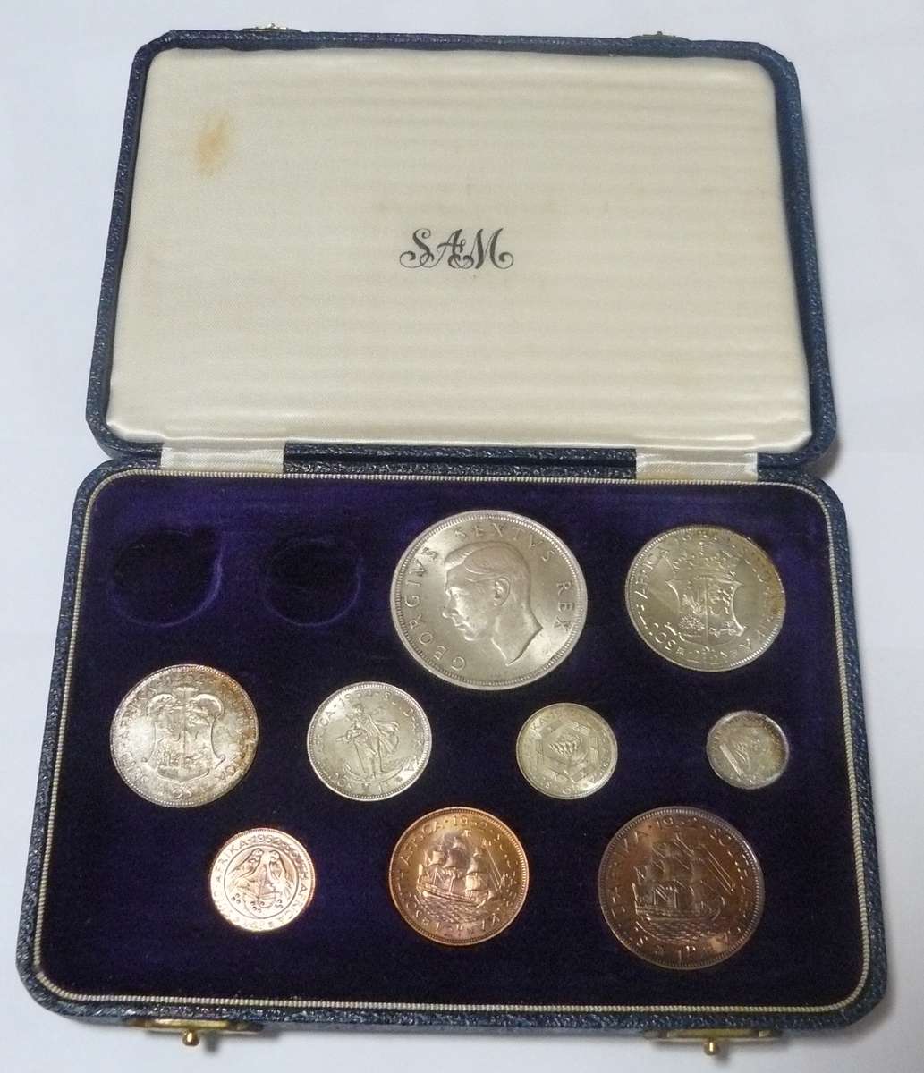 ## 1952 South Africa Long Proof Set - No Gold ##