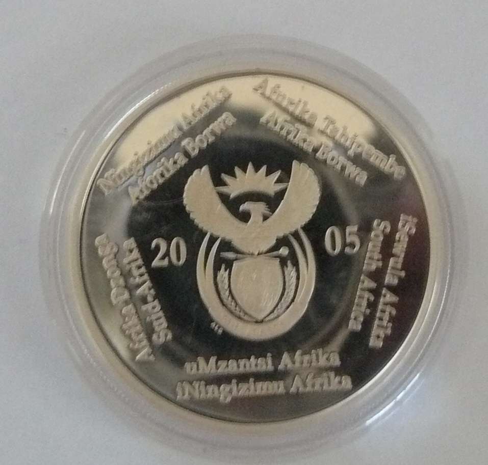 ## 2006 Proof Silver R2 1oz FIFA World Cup Germany - in SAM Box ##