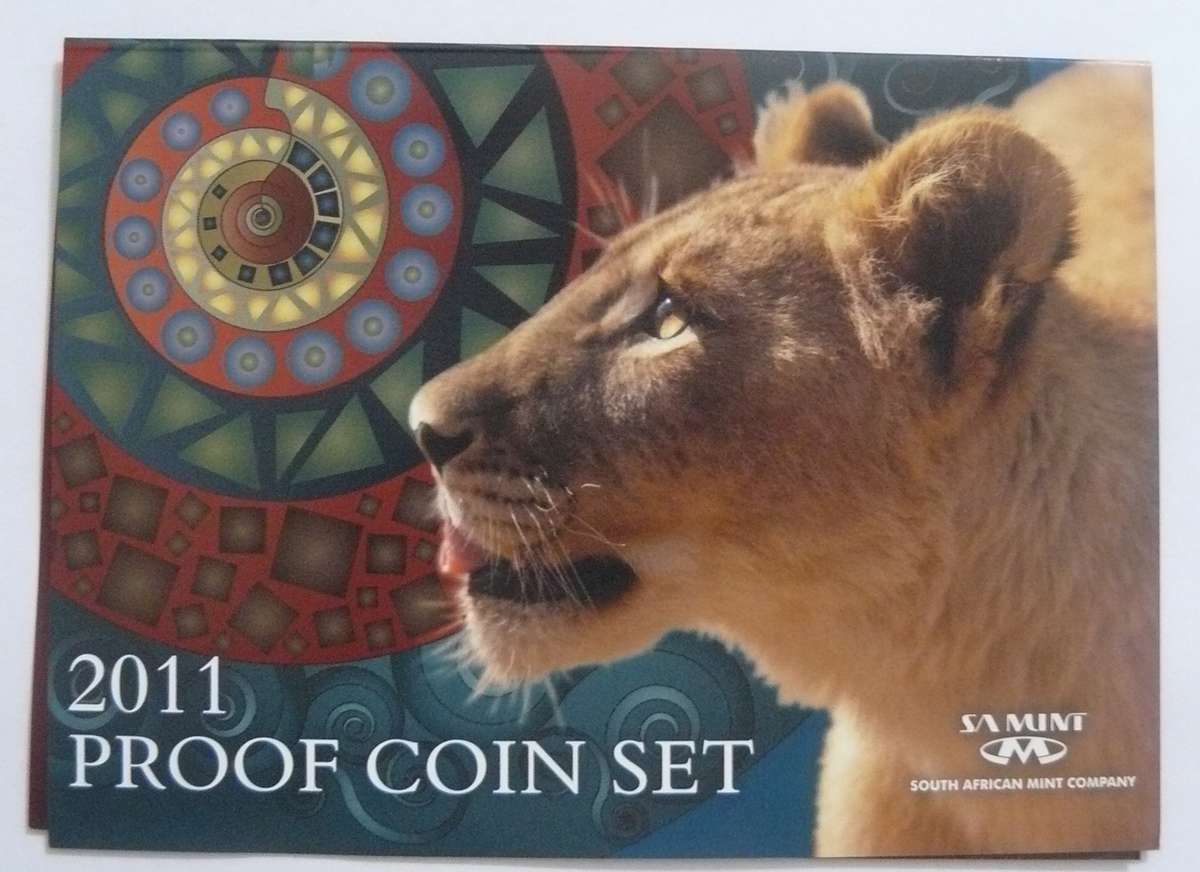 ## 2011 South Africa Proof Coin Set in Mint Box ##