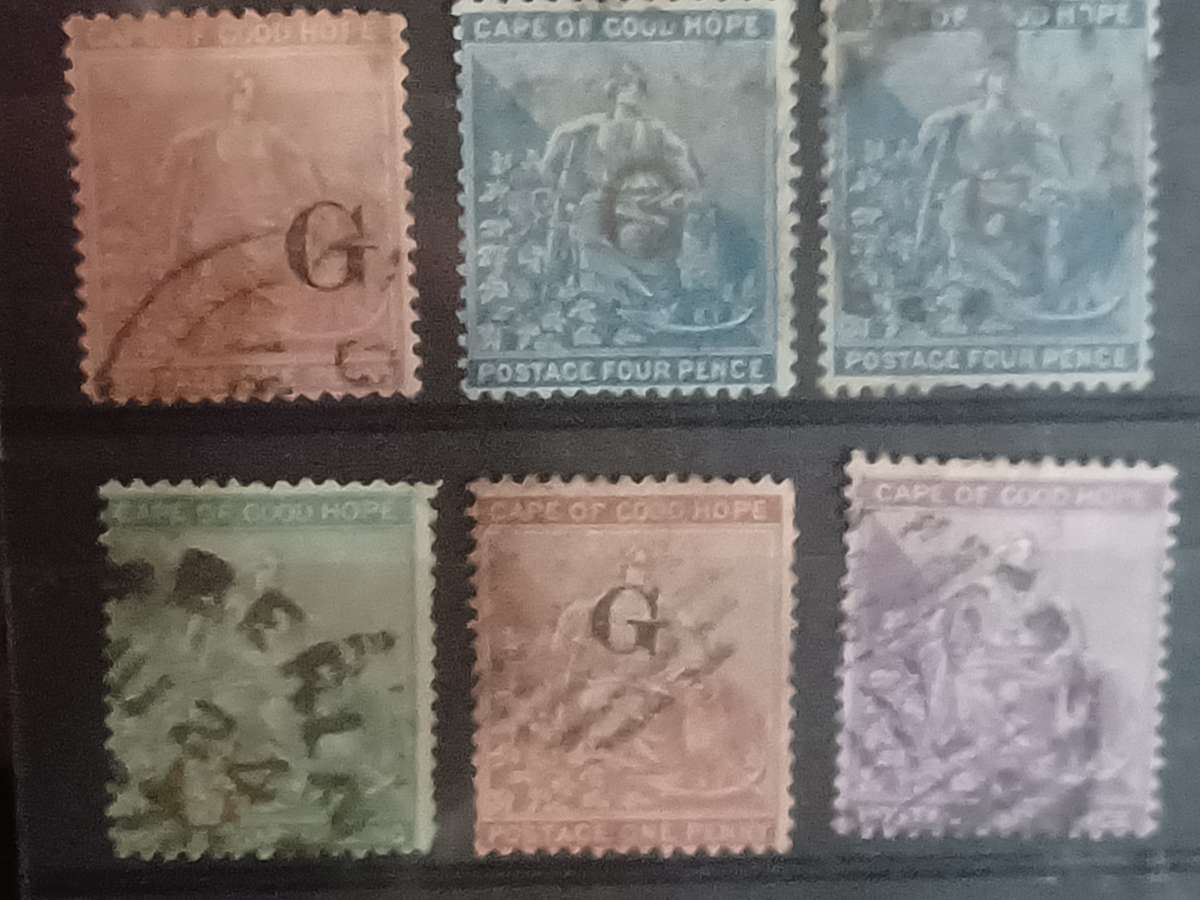 Griqualand West - 6 different