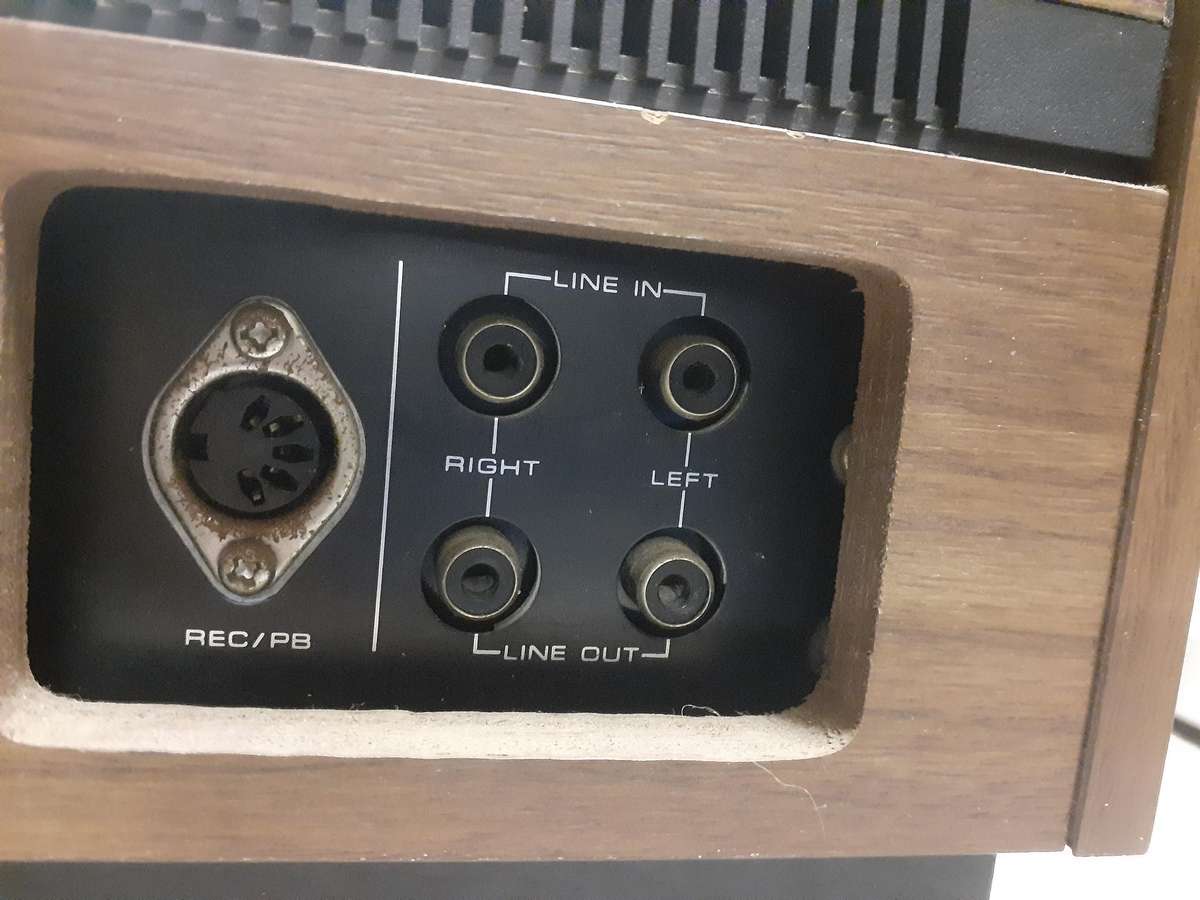 sharp rt-480tx tape deck 1980's working