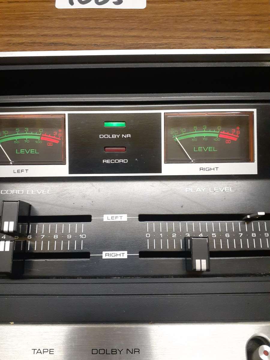 sharp rt-480tx tape deck 1980's working