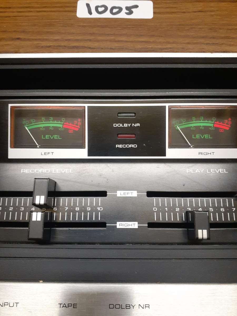 sharp rt-480tx tape deck 1980's working