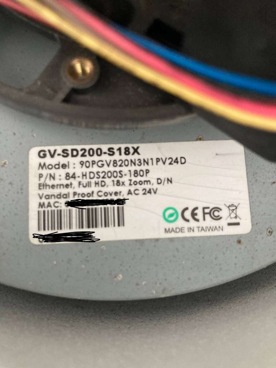 CCTV - IP PTZ Full HD 18 x Optical