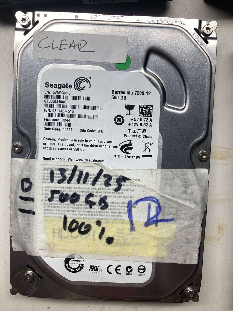 Mixed High-Capacity Desktop Lot (4 Drives) 3.5 inch SATA 100% health