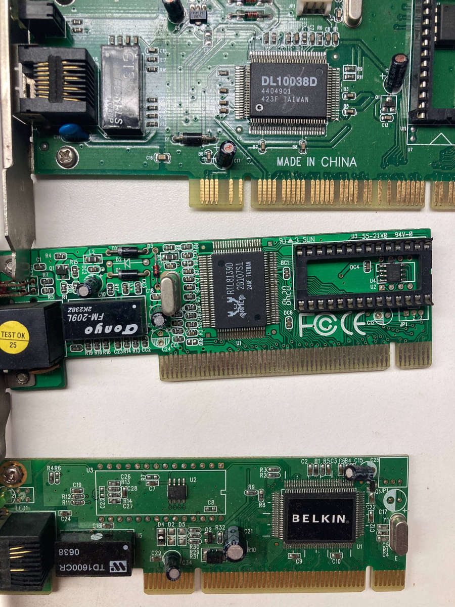 Bulk LAN cards 6 total