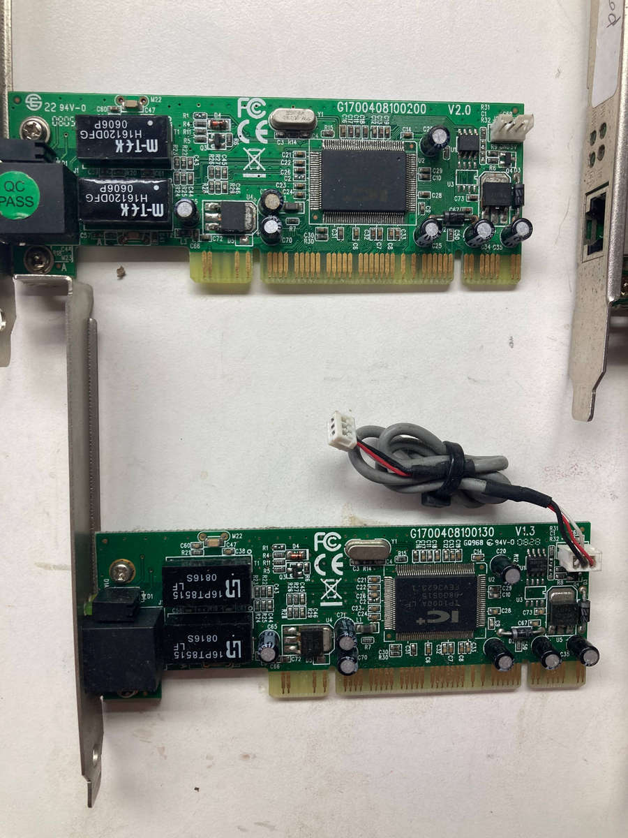 5 LAN cards 1000 Mbs