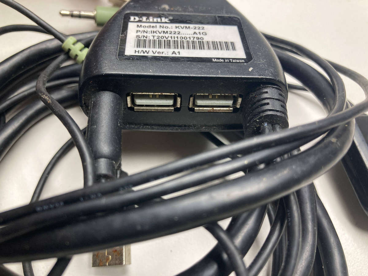 19 working variousClover, IEC, VGA, usb, power clover, hdmi, display port, KVM VGA USB switcher +2