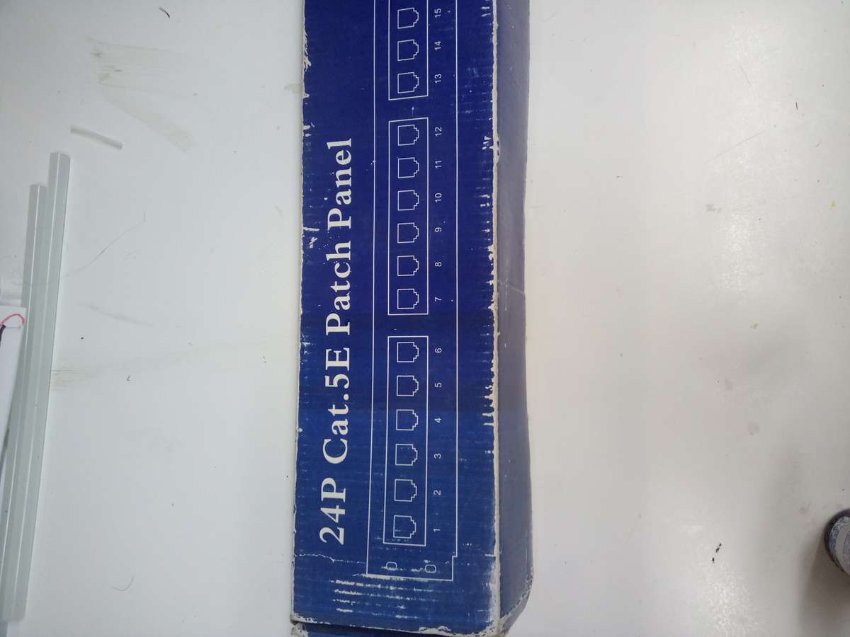 24 Port CAT5e Patch Panel