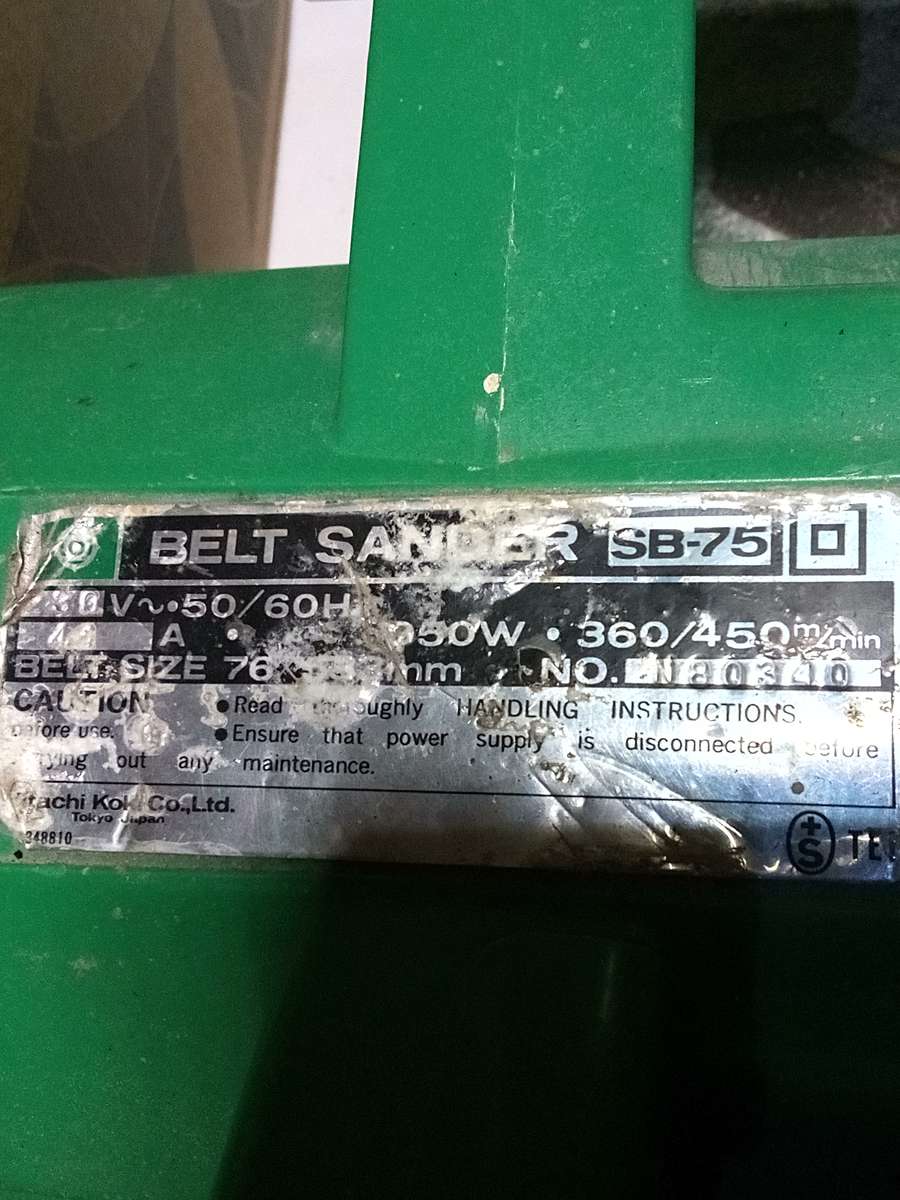 Hitachi Belt Sander SB-17