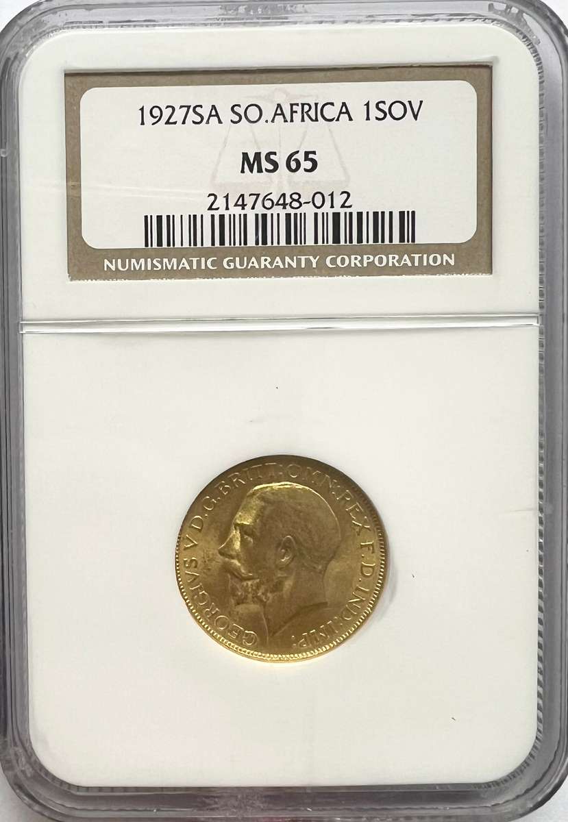 1927 SA 1 SOV MS65