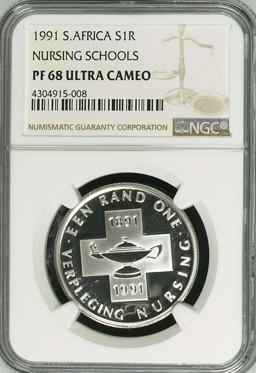 1991 Nursing Schools R1 NGC PF68 Ultra Cameo