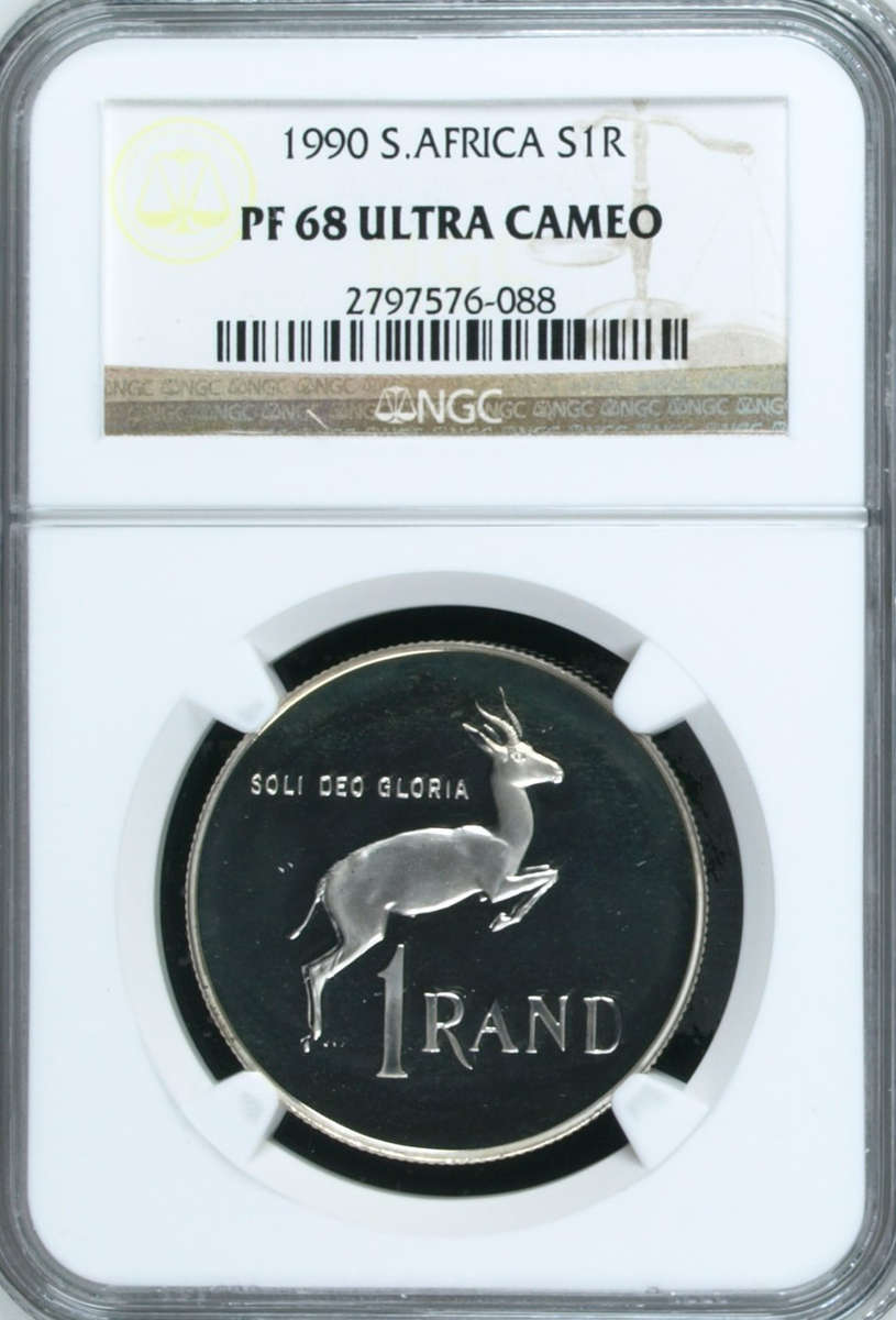 1990 R1 NGC PF68 Ultra Cameo