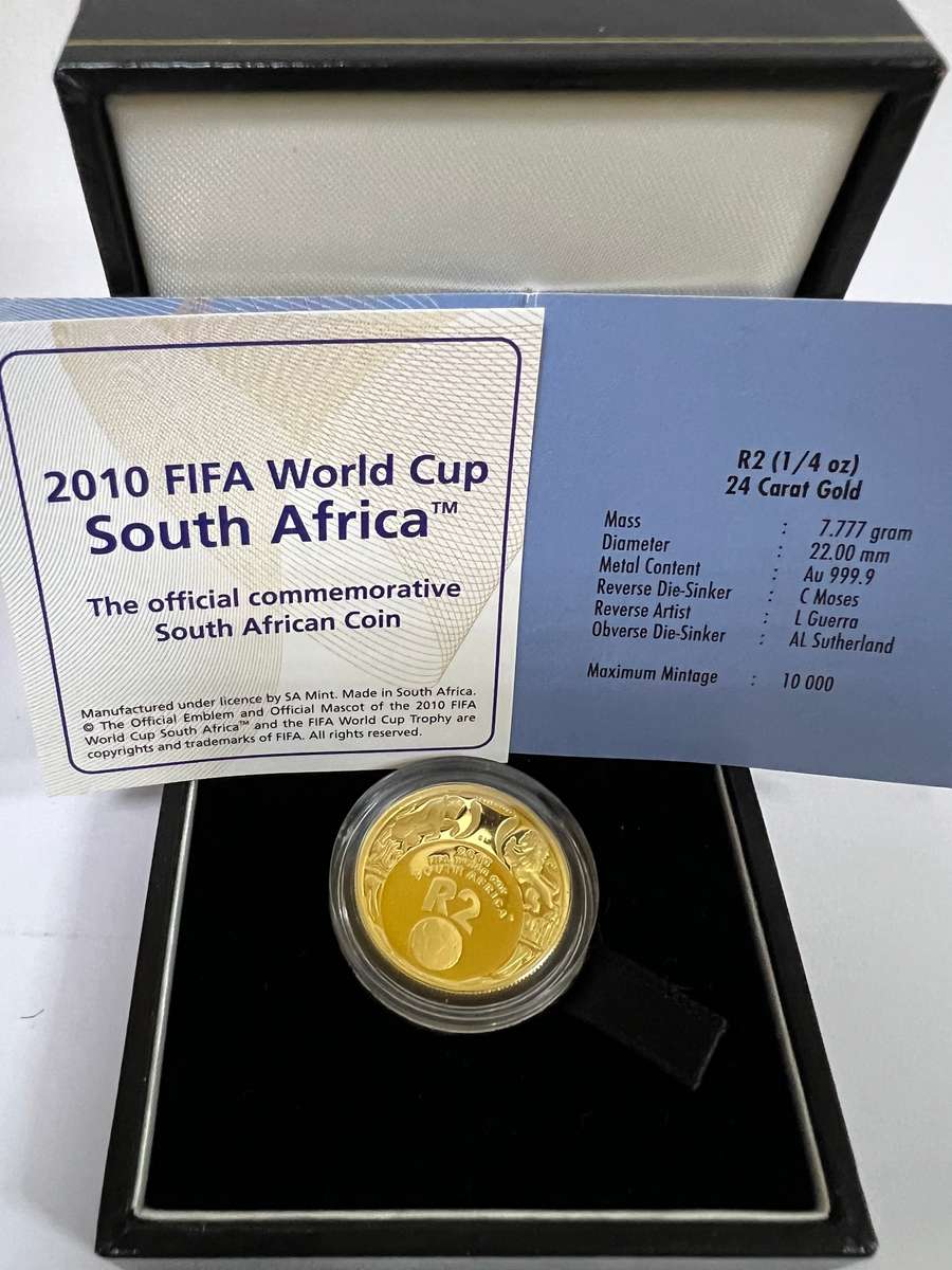 2010 FIFA Gold R2 1/4 Oz