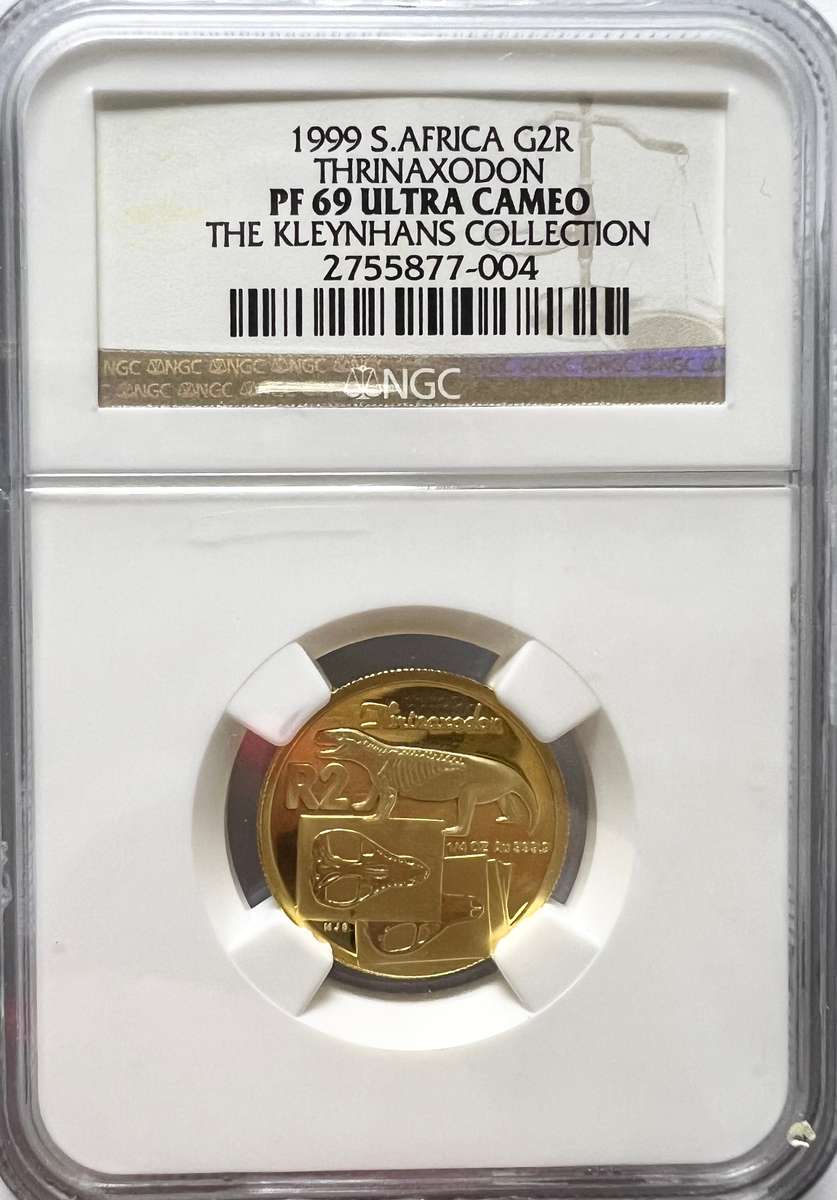 1999 G2R Thrinaxodon PF69 Ultra Cameo (The Kleynhans Collection)