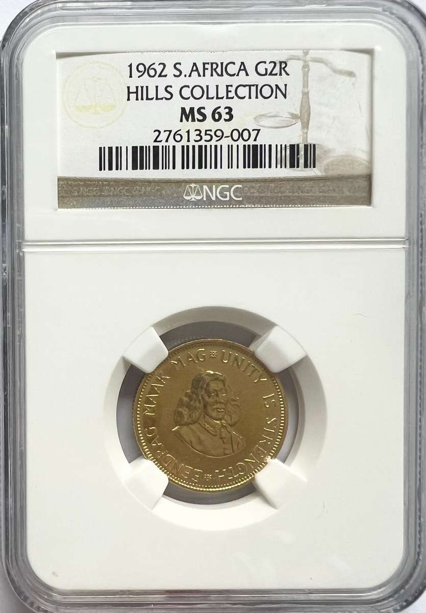 1962 G2R HILLS COLLECTION MS63