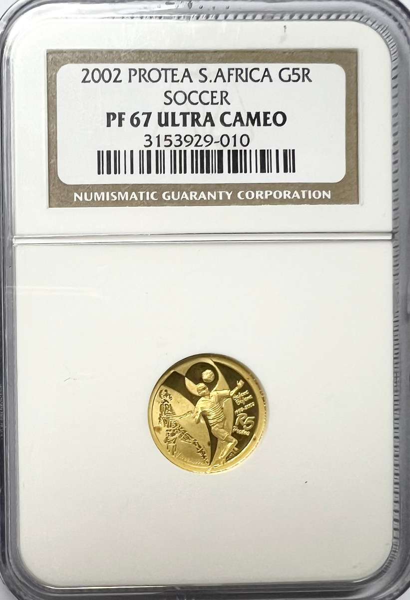 2002 Protea G5R Soccer PF67 Ultra Cameo