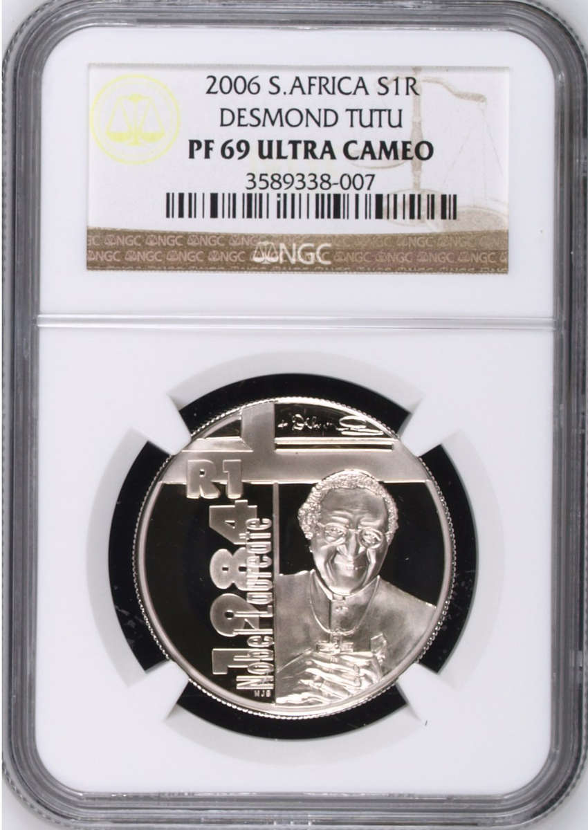 2006 Desmond Tutu R1 NGC PF69 Ultra Cameo