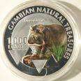 2015 GAMBIA PROOF 1000 DALASIS