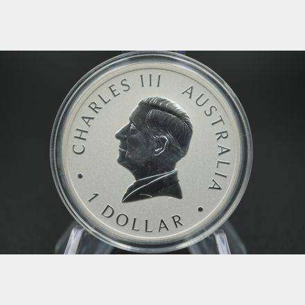 2024 Australia Fine Silver 1oz Troy Kookaburra Coin