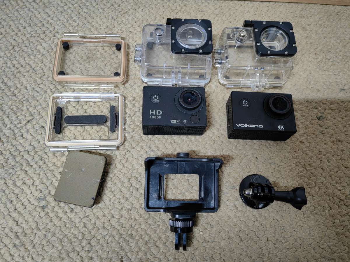 Action Cameras and accessories