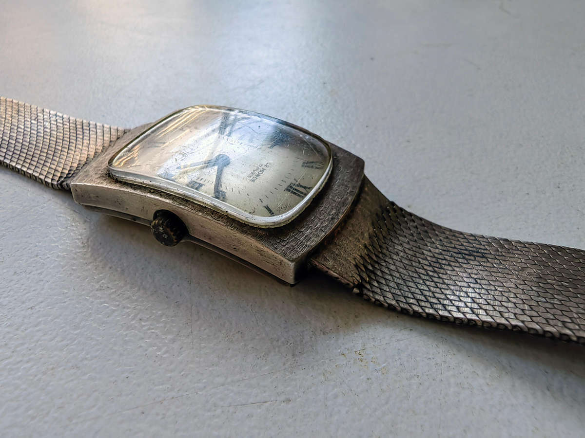 Le Monde Sterling Silver Watch