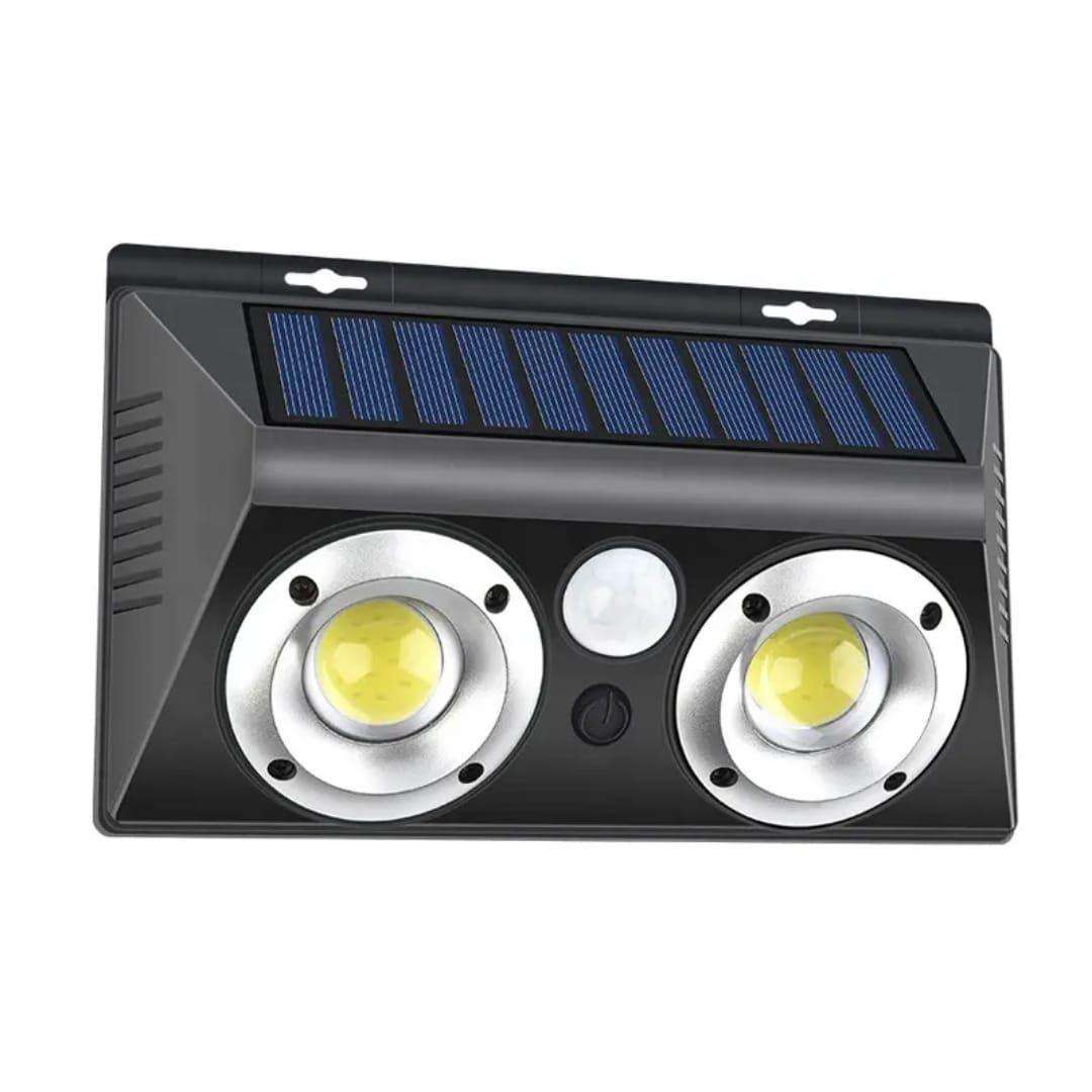 Bright Duel Cob Angel Eye Solar Motion Sensor Security Lights