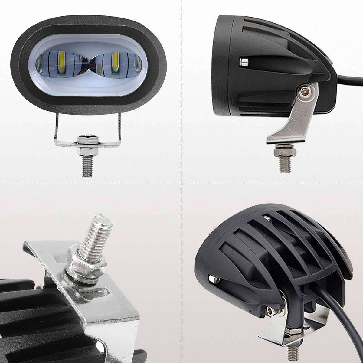 Aluminum Angel Eye Spotlights. Motorcycle or car.