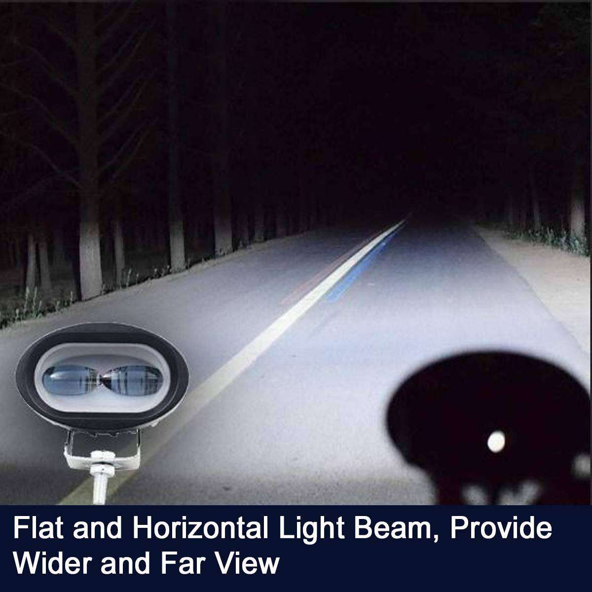 Aluminum Angel Eye Spotlights. Motorcycle or car.