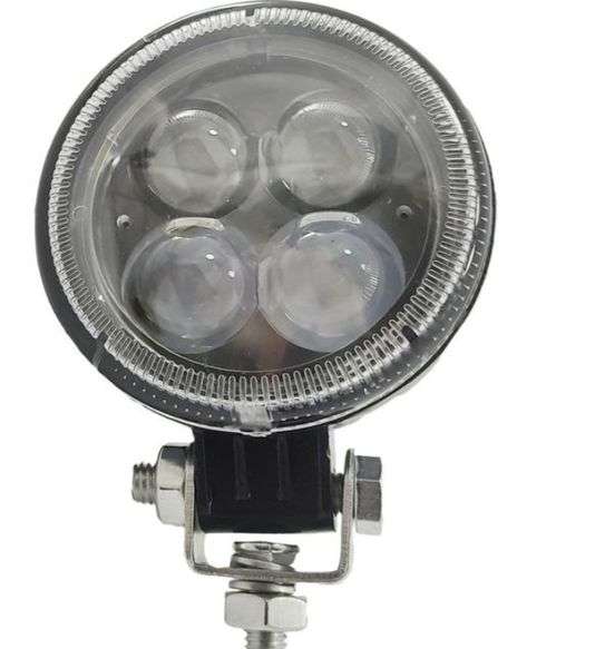 4 Led Angel Eye Motorcycle/Car Spotlights. Aluminium.