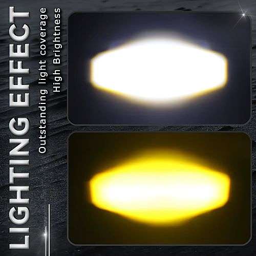 Top Quality Aluminum Angel Eye Motorcycle Spotlights. (Not Plastic) Amber and White light.