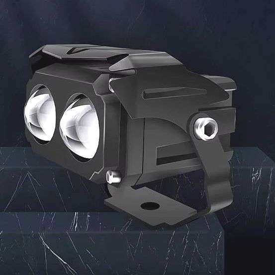 Top Quality Aluminum Angel Eye Motorcycle Spotlights. (Not Plastic) Amber and White light.