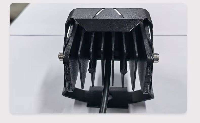 Top Quality Aluminum Angel Eye Motorcycle Spotlights. (Not Plastic) Amber and White light.