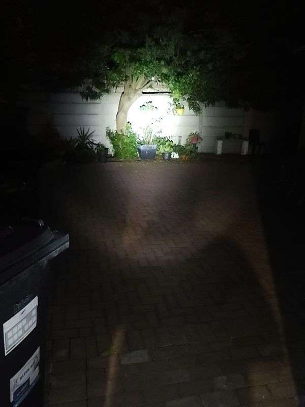 4 Led Angel Eye Motorcycle/Car Spotlights. Aluminium.