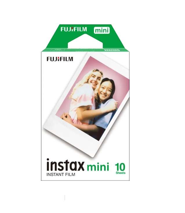 Instax Mini Fujifilm instant  White 10 pack